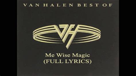 The Signature Sound of Van Halen's Wise Magic.
